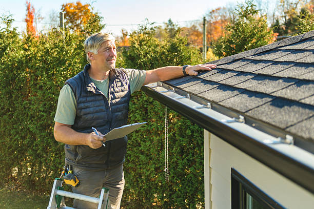 Professional Flat Roof Repair technician working in Georgetown, DE
